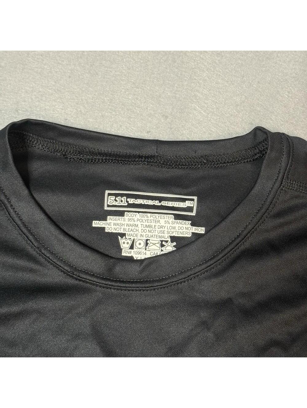 5.11 Tactical Shirt Mens XL Black ZB-7 Trauma Pad Carrier‎ Compression - Picture 4 of 12